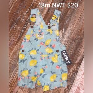 Oshkosh NWT overalls